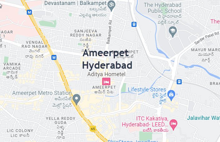 Ameerpet Hyderabad